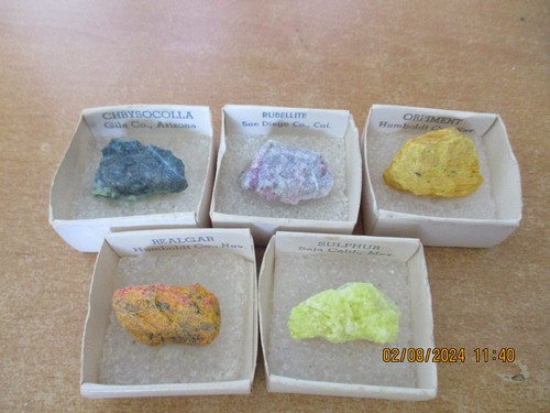 Konvolut mineralien - mineralien, x