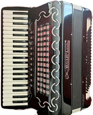 Bugari akkordion 120 bass - 120,