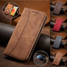 ECHT LEDER HANDYHÜLLE MAGNET