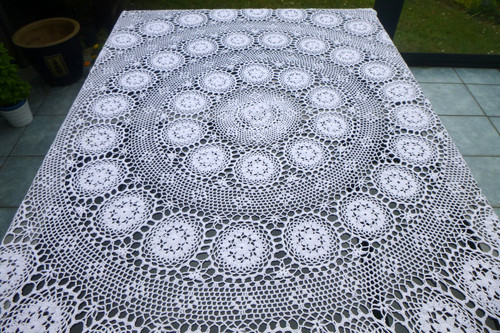 Tischdecke rund handarbeit - rund,