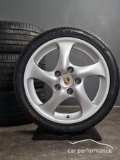 PORSCHE Boxster Turbo Look 2 Felgen 18 Zoll, 986 987 7,5 & 9J OEM