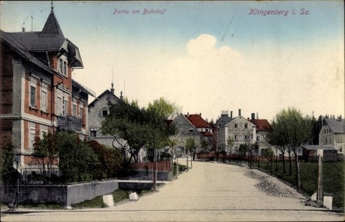 Klingenberg sachsen - ak,