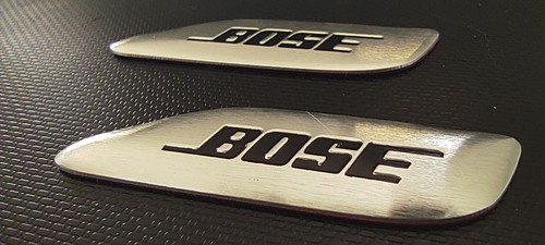 Bose aluminium logo oval - aluminium,