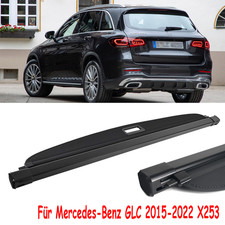 Für Mercedes GLC SUV 2015-2022 X253 Laderaumabdeckung Kofferraum Schwarz