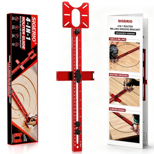Router circle cutting jig - circle,
