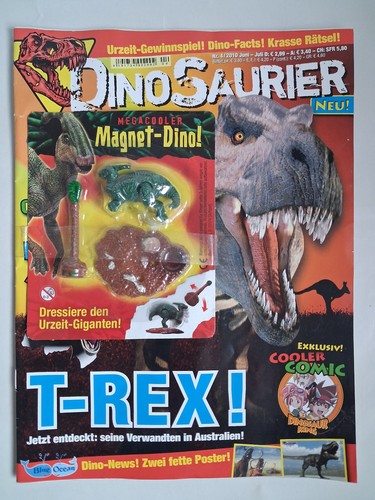 Dinosaurier heft magazin - dinosaurier,