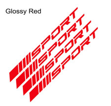 Sport Aufkleber Set 4x Emblem