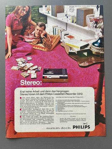Philips cassetten recorder - philips, cassetten-recorder