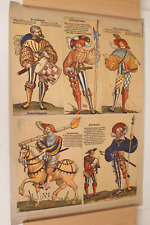 Landsknechte Schulwandbild