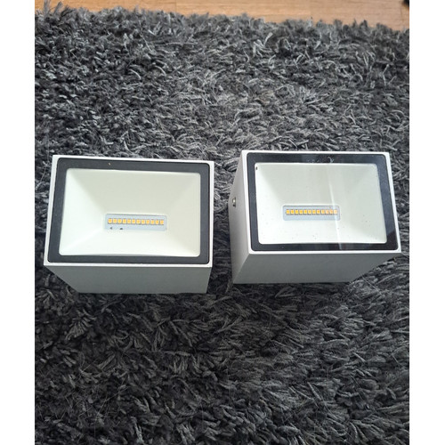 Slv led wandleuchte quadrat - led,
