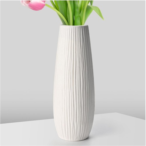 Keramik vase weiß - keramik, 21