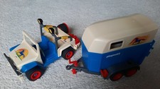 Playmobil 3851 Jeep mit Pferdeanhänger Pferdetransporter