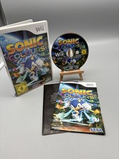 Nintendo Wii Spiel Sonic Colours in OVP mit Anleitung