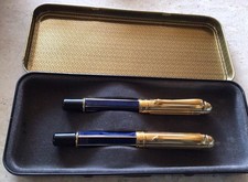 Antikes Schreibst,Iridium Point Germany, Gold-Schwarzes Design, Sammelstück.