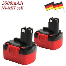 2Pcs 14.4V 3.5Ah Ni-MH Akku für Bosch BAT040 2607335533 2607335685 GDS 14.4 V-LI