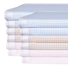 12 Taschentücher 100% Baumwolle Stoff Tuch Stofftaschentücher Set Damen Herren