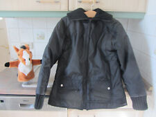 Anorak Blouson Windjacke outdoor Mädchen Gr. 176 / S  / M schwarz GinaPrizzi neu