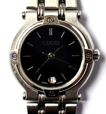 Gucci 9100 L Black Quarz Damen