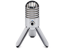 Samson Meteor Mic USB Studio/Podcast Kondensator-Mikrofon Silber - Top Zustand