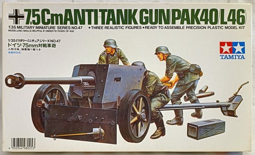 Tamiya 35047 5cm anti tank - tamiya, anti-tank