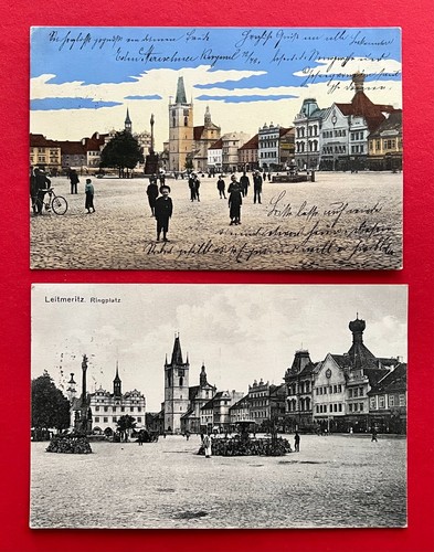 Leitmeritz in böhmen - ak,