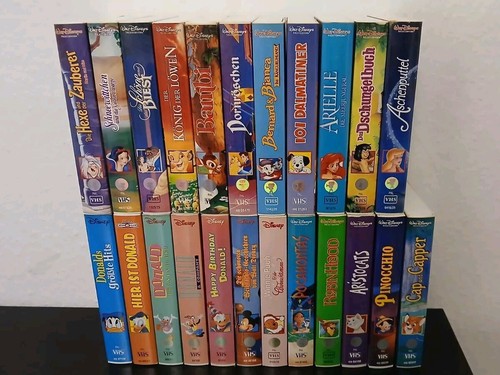 Walt disney vhs kasseten - walt,