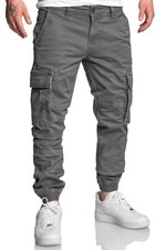 Herren Jogger Cargo Chino Jeans Hose 7020