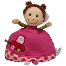 Lilliputiens Liz/Käfer mit Rassel Wendepuppe 21cm Gebraucht Fee