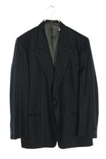 valentino UOMO blazer Wool-Blend Silk 54 charcoal