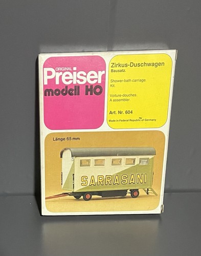 Preiser modell 604 zirkus - h0,