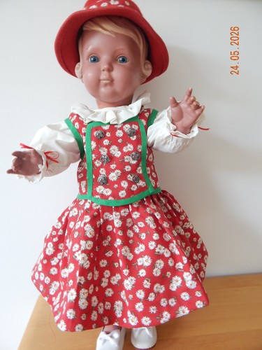 Alte schildkrötpuppe inge - alte, "inge"