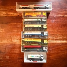 WIKING Konvolut Modellauto 8x LKW Tankwagen Gastanker gemischt 1/87 H0 OVP