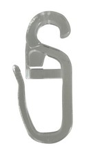 rewagi® 10 Überklipshaken Faltenlegehaken Gardinenhaken Transparent 5mm 6mm 12mm