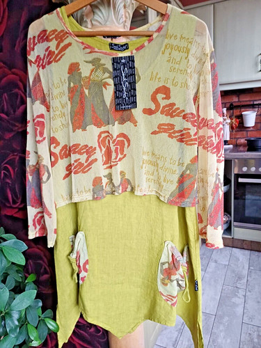 Lagenlook tunika mit - tunika,
