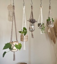 Makramee Blumenampel Ampel Aufhängung Pflanzenaufhängung Boho 