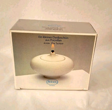 Weißes Porzellan Tischlicht