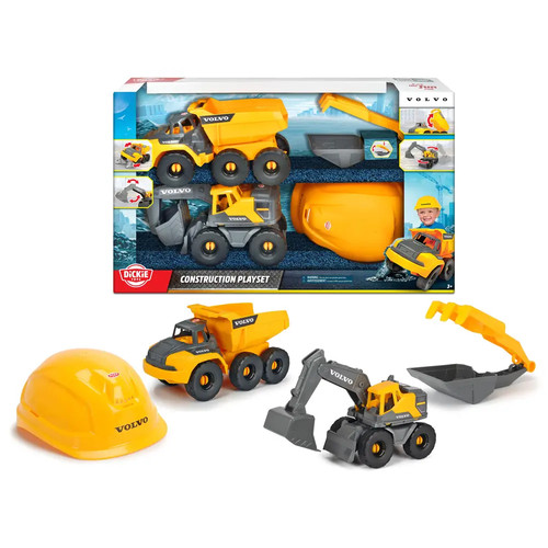 Volvo construction playset - construction,