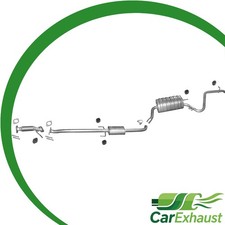 Auspuff für HYUNDAI i30 I 1.4 1.6 Kombi EURO 4 Flanschanschluss 2009-2012 +Rohr