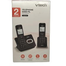 VTech CS2051 Schnurloses Telefon Anrufbeantworter 2 Mobilteilen ECO+ Modus