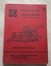 Claas Mähdrescher Matador