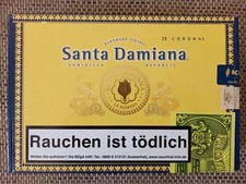 Santa Damiana 25 Coronas Cigars Zigarrenkiste Holz Zigarrenbox