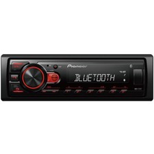 Pioneer MVH-230BT Autoradio 1DIN mit Bluetooth MP3 USB 4x50W MOSFET