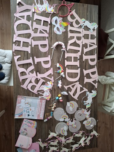 Kindergeburtstag einhorn deko - kindergeburtstag,