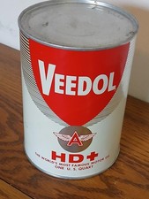 Vintage VEEDOL Can Tidewater