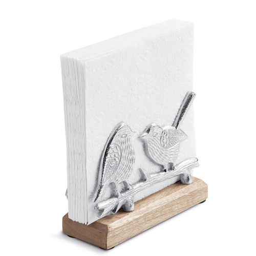 Serviettenhalter 16cm aus holz - serviettenhalter,