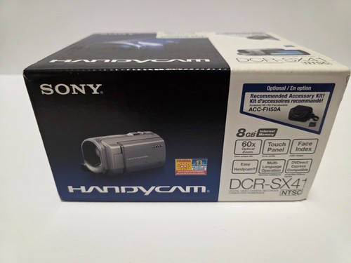 Sony handycam dcr sx40 blue - handycam,