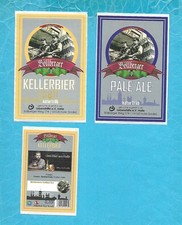 2 BIERETIKETTEN DER BRAUEREI