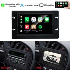 7" Android 12.0 Autoradio GPS Navi Wifi FM für 2005-2009 Saab 9-5 mit Carplay