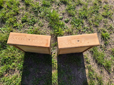 2 alte Schublade linke und rechte aus Küchenschrank / Einschub Lade Kasten top