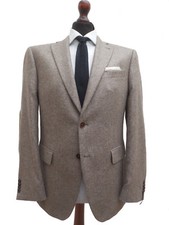 BARUTTI 100% Seide Sakko Gr. 24 (48 Kurz) pure silk mit Armpatches Neuwertig 